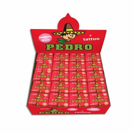 Pedro žvýkačka s tetováním 120ks
