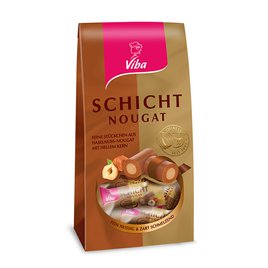 Viba Schicht Nougat Lískooříškový nugát 100g