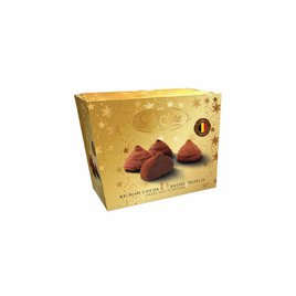 Vánoční belgické truffles Lesire zlaté 150g