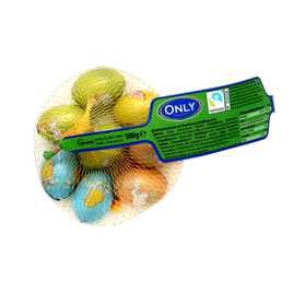 Velikonoční vajíčka s lískooříškovým krémem síťka 100g