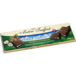 Maitre Truffout mléčná čokoláda s oříšky 300g