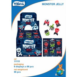 Vidal Monster Jelly Strašidelné želé 11g
