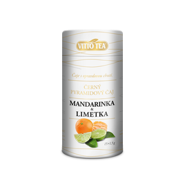 Vitto Tea Černý čaj Mandarinka, limetka 15 x 1,5g